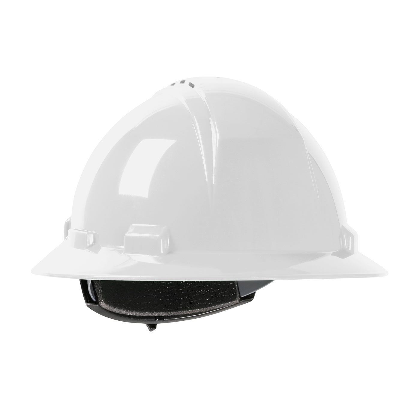 280-HP261RV PIP® Dynamic Kilimanjaro™ Vented Full Brim Hard Hat with HDPE Shell, 4-Point Textile Suspension and Wheel Ratchet Adjustment White